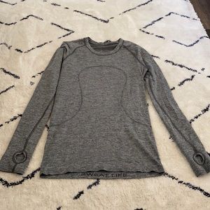 Shimmer Grey Lululemon Longsleeve
